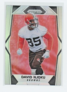 DAVID NJOKU 2017 PANINI PRIZM - SILVER PRIZM ROOKIE - #201  BROWNS - Picture 1 of 2