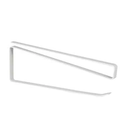 Estante de almacenamiento colgante toallero de papel de cocina gabinete estante de papel de plástico Foto 1 de 4