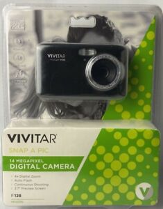 Vivitar ViviCam Digital Camera F128 14 MegaPixel 4xDigital Zoom 2.7" Screen Gift