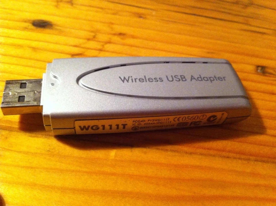 NETGEAR Super-G 108Mbps 2.4GHz Wireless USB 2.0 Adaptor WG111TGE - Retail Boxed - Image 1 of 1