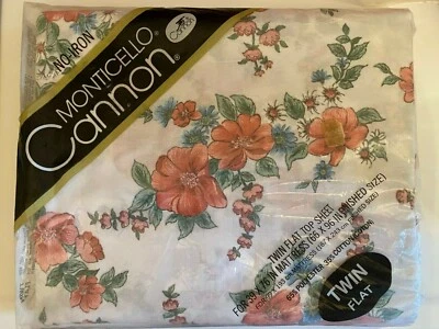 Nuevo de Lote Antiguo Racimos de Flores Cañón Monticello Hoja Doble Plana Shabby Chic Floral Foto 1 de 2