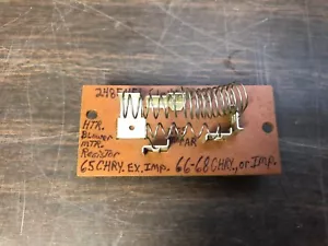 1965 1966 1967 1968 CHRYSLER 1966-68 IMPERIAL HEATER BLOWER RESISTOR NOS MOPAR - Picture 1 of 2
