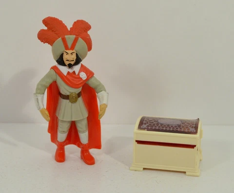 RARE 2011 Red Rackham 4" McDonald's Action Figure EUROPE Adventures Of Tintin Cover