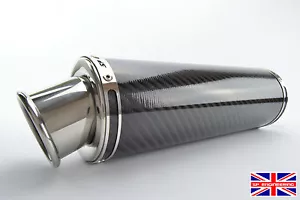 Triumph Sprint GT 1050 10-16 SP Engineering Carbon Round Big Bore XLS Exhaust - Picture 1 of 4