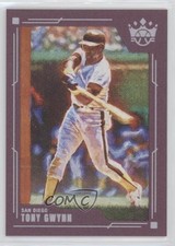 2022 Panini Diamond Kings Plum Frame Tony Gwynn #12 HOF