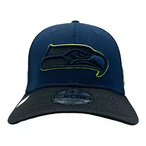 Seattle Seahawks NFL New Era 39Thirty Flex-Fit Fitted Hat/Cap Size M/L - Picture 1 of 8