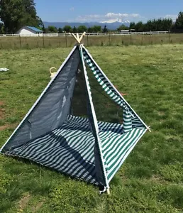 OctoRose Deluxe tragbares und atmungsaktives Kinder Tipi Spielzelt Sonnenschutz - Bild 1 von 6