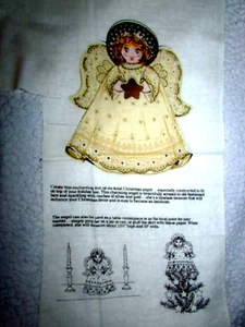 ANGEL pieces -NO BODY/FACE- pre-cut beige/pink ready to sew-stuff  (sew rm bx3) - Picture 1 of 9