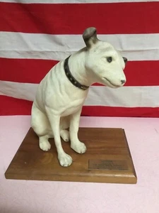 Rare 1986 Anthony Visco 10 inch Flocked RCA Victor Nipper Dog Limited Edition . - Picture 1 of 24