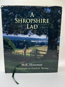 A Shropshire Lad A.E. Housman Hardback w/cover Photos Gareth B Thomas - Picture 1 of 4