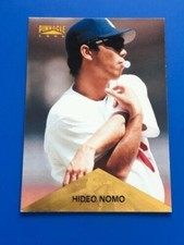 1996 Pinnacle Hideo Nomo Dodgers Baseball Card Non Auto