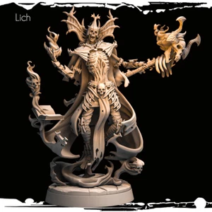 Dungeons & Dragons NPC Enemy - Medium Undead - Lich - Picture 1 of 1