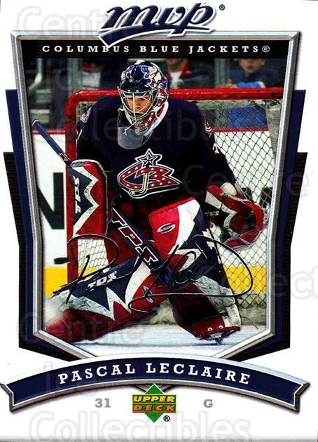 2007-08 Upper Deck MVP #28 Pascal Leclaire - Image 1 of 1