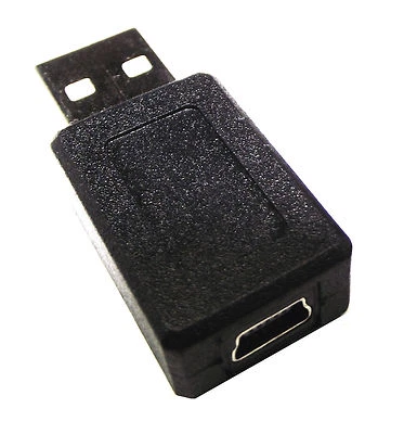 From OZ Quality 1PC USB 2.0 Male to USB Mini B Female Adaptor Connector FREEPOST - Image 1 of 4
