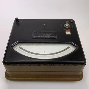 Sensitive Research Instrument Company Labor Standard Voltmeter 12" Zifferblatt - Bild 1 von 9