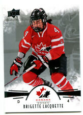 2016-17 UD Team Canada Brigette Lacquette Card #4