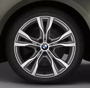 4 Orig BMW Winterräder Styling 484 225/45 R18 91V M+S 2er F45 F46 72dB 19B61 - Bild 1 von 3