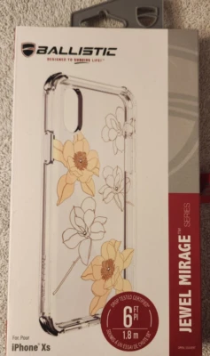 Ballistic Jewel Mirage Series Iphone XS Flower case New - Image 1 of 4