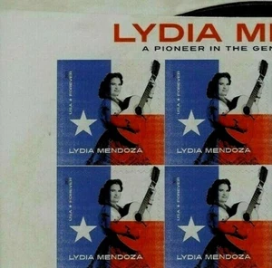 LYDIA MENDOZA US 2013 SCOTT #4786 MUSIC ICON MVF FOREVER STAMP CORNER BLOCK OF 4 - Picture 1 of 2
