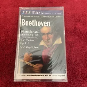 BBC Beethoven Piano Sonatas in B Flat Op 106 Volume II No. 7 Cassette New Sealed - Picture 1 of 3