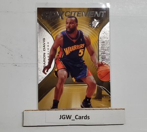 2006-07 SPx Baron Davis #SPX-57 SPXcitement #'d 0821/2999 Golden State Warriors 