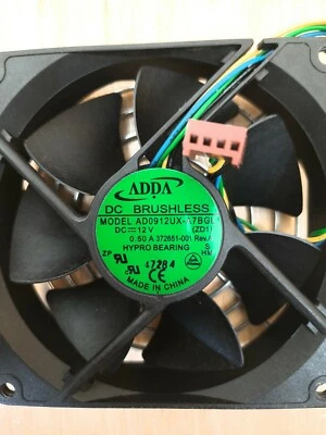 Excellent Condition. ADDA12V Brushless DC Cooling Fan 4 Wire - Image 1 of 4