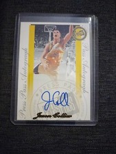 2000 Press Pass SE Basketball Autograph #5 Jason Collier Auto On Card