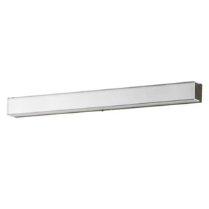 Maxim Lighting Edge 1Lt 30" LED Wall Sconce, Nickel/Clear/Frosted - 59004CLFTSN - Picture 1 of 1