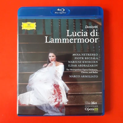 DONIZETTI - LUCIA DI LAMMERMOOR - BLU-RAY - OPERA - ALL REGIONS - 2009 - TRACKED - Image 1 of 3