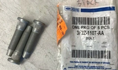 3 Pack 2004-2007 Ford Freestar Monterey OEM Wheel Lug Stud Bolt 3F2Z-1107-AA - Image 1 of 2