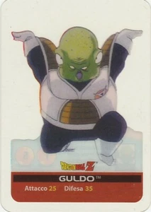 Lamincards Dragon Ball Z Edibas Serie Argento GULDO N 123 - Picture 1 of 2