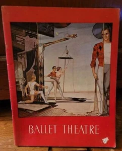 Vintage Ballet Theatre Foundation 1952-1953 Program Lucia Chase and Oliver Smith - Imagen 1 de 5