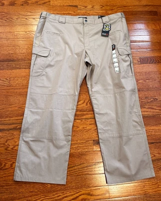 Nuevos pantalones tácticos Stryke 5.11 con FLEX-Tac Tm 055 caqui para hombre 48 carga sin dobladillo Foto 1 de 4