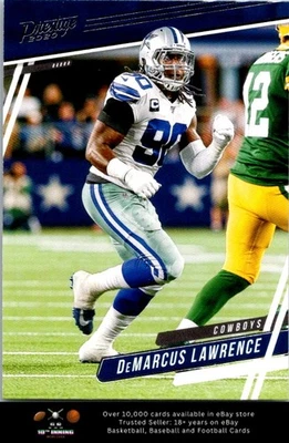 2020 Panini Prestige FOOTBALL #74 DeMarcus Lawrence - Image 1 of 2