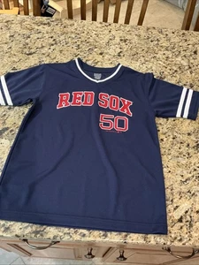 MLB Boston Red Sox Boys' Jersey - Mookie Betts - Blue - Youth Size L-G G 12/14 - Picture 1 of 3