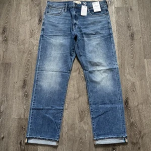 Madewell 1991 Men's Straight-Leg 36x30 Rainbow Selvedge NK926 Denim Jeans NEW - Picture 1 of 16