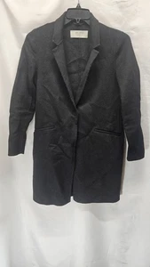 Gabardina de fieltro Zara para mujer talla básica mediana - Imagen 1 de 4