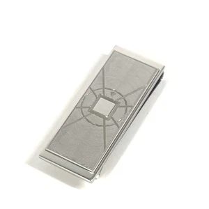 CARTIER logo Wallet Money clip SS Silver - Picture 1 of 8