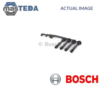 0 986 357 258 IGNITION CABLE SET LEADS KIT BOSCH FOR FIAT PUNTO 1.2L 63KW - Image 1 of 4
