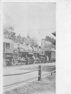 SOUTHERN PACIFIC RAILROAD Steam Train Depot? Kalifornien? um 1910 Vintage Foto - Bild 1 von 1