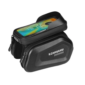 Fahrrad Front Rahmentasche Wasserdicht MTB Rennrad Oberrohr Handytasche Handyhalter - Bild 1 von 7