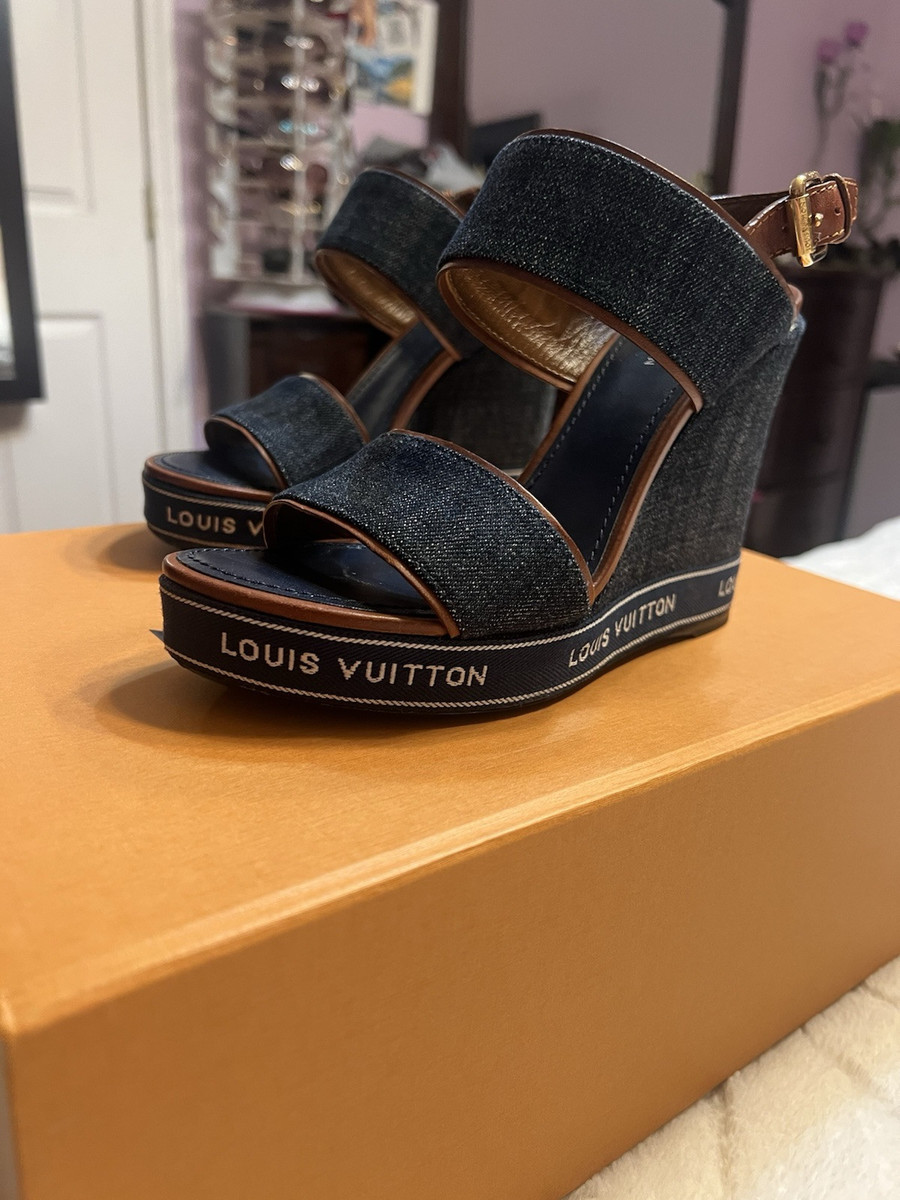 Louis Vuitton Women's Wedge Heels for sale | eBay Louis Vuitton Women's Wedge Heels for sale | eBay