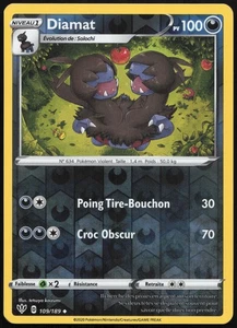 Carte Pokémon Diamat 109/189 Reverse   Ténèbres Embrasées Français - Picture 1 of 2