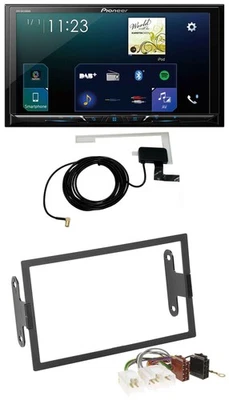 Pioneer 2DIN DAB USB MP3 Bluetooth Autoradio für Nissan Pathfinder Quest Sentra - Bild 1 von 4