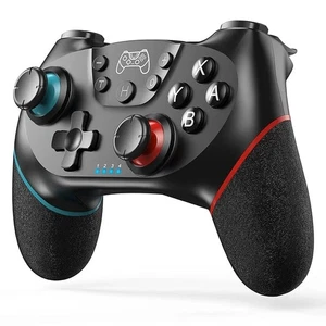 Diswoe Wireless Controller For Nintendo Switch New Black - Picture 1 of 7