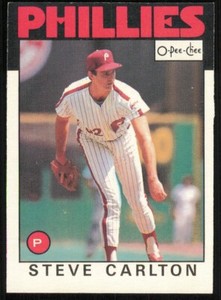 1986 O-Pee-Chee #120 Steve Carlton