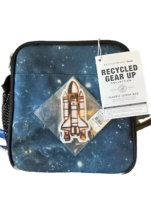 Pottery barn School Disney Galaxy Supernova space star boy Lunch box+Patch set / - Image 1 of 4