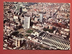 Cartolina - Milano - Veduta aerea dal Centro Direzionale con la Stazione - 1977 - Foto 1 di 2