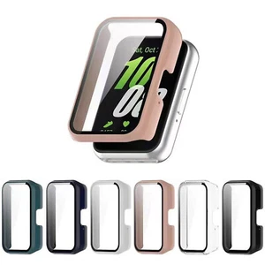 For Samsung Galaxy Fit 3 Smart Watch Case Tempered Glass Screen Protector Cover - Picture 1 of 18