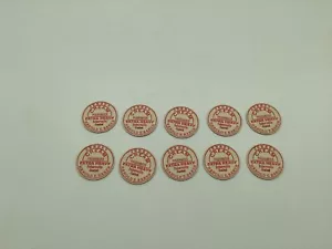 10 Milk Bottle Cap From Jersey Cream Extra Heavy Harold E. Baker New Old Stock - Picture 1 of 7